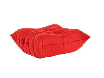 TOGO - Upholstered rectangular fabric pouf by Ligne Roset - view 3